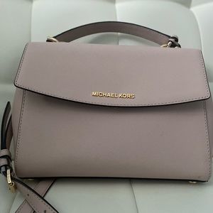 Michael kors ava saffiano leather satchel
